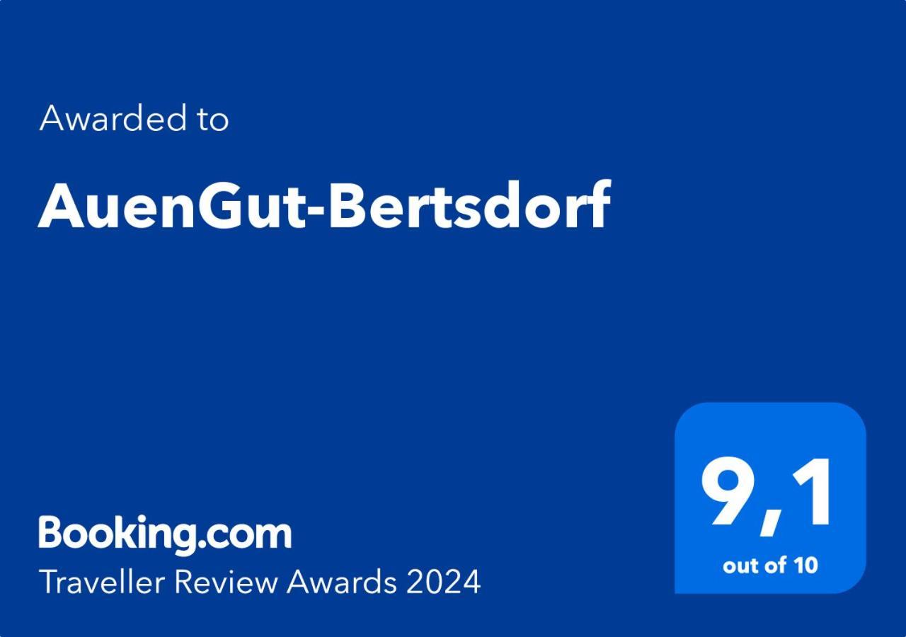 Auengut-Bertsdorf Apartman Kültér fotó